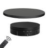 fotoconic 5.9in-8.66in Rotating Display Turntable with Remote Control Speed and Direction for Photography Crafts Jewelry Toy Collectible Display (Black) view 1