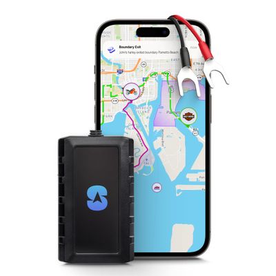 Spy Tec Pulse Moto GPS Motorcycle Tracker - Waterproof Real-Time Tracking w/ 5 Second Updates - Ideal Hard-Wired GPS Tracking for Vehicles Like Mopeds, Scooters, Boats, ATVs | Needs Subscription