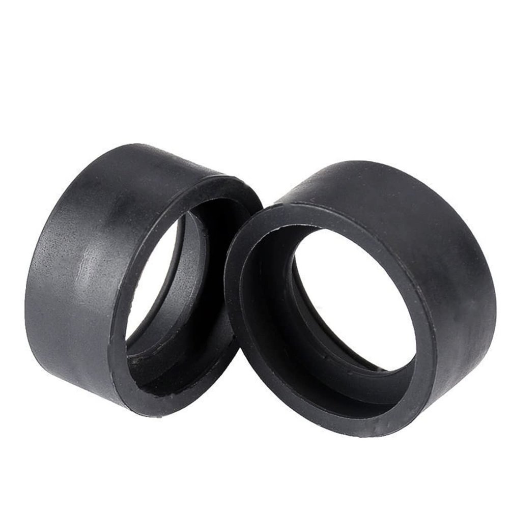 1 Pair for 32-36mm Stereo Microscope Eye Guards Binocular Flat Angle Rubber Eyepiece Eye Guards Cups Shield
