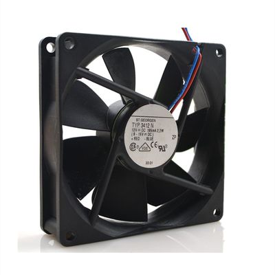 DC12V 2.2W 185mA 3412N 9225 92mm 2-Wire Inverter Cooling Fan