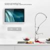 GLOGLOW Shower Phone Holder Rotating Design Antifog Easy Install Bathroom Tablet Case for Toilet (White) view 4