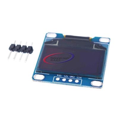 0.96 inch 4pin OLED screen 12864 display module serial port parallel port interface (1306, white)
