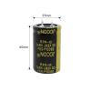 2pcs jccon 6800uf 50v Black Gold Audio Amplifier Filtering Horn Capacitor 25x40mm view 4