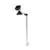 Fetcoi Universal Portable Transducer Bracket - Height Adjustable - 360 Rotatable, Transducer Mounting Arm Fishfinder Mount, Black view 1