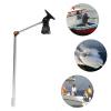 Fetcoi Universal Portable Transducer Bracket - Height Adjustable - 360 Rotatable, Transducer Mounting Arm Fishfinder Mount, Black view 3