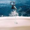 Fetcoi Universal Portable Transducer Bracket - Height Adjustable - 360 Rotatable, Transducer Mounting Arm Fishfinder Mount, Black view 4