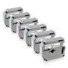 6-Pack M-K231 M Tape Compatible Label Tape Replacement for Brother P-Touch M231 MK231 M-231 M-K231S 12mm 0.47'' White Work with Brother Ptouch PT-65 PT-M95 PT-90 PT-70 PT-80 PT-70BM PT-45 Label Maker view 1
