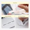 6-Pack M-K231 M Tape Compatible Label Tape Replacement for Brother P-Touch M231 MK231 M-231 M-K231S 12mm 0.47'' White Work with Brother Ptouch PT-65 PT-M95 PT-90 PT-70 PT-80 PT-70BM PT-45 Label Maker view 4