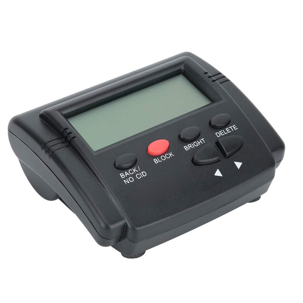 Call Blocker for Home Landline Phones, Phone Auto Call Block Caller ID Box with LCD Display, Stop Unwanted Callers with One, Dual System FSK DTMF, 2000 Groups Blacklist
