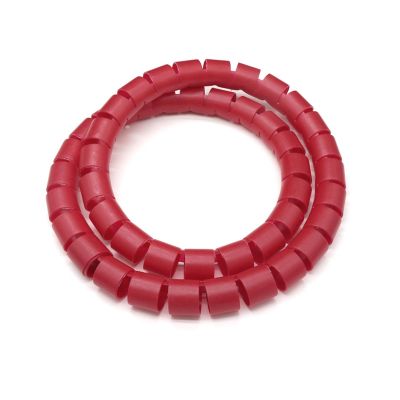 1/5/10M Line Organizer Pipe Spiral Wrap Winding Cable Wire Protector Cover TubeWithout Wire-Finder 8/10/15/20/25mm (Color : Red, Size : 10MM_3 Meters)
