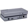 DAGIJIRD HD KVM USB Extender 4K@30HZ Over RJ45 Ethernet Cat5e/6, Up to 120M Keyboard & Mouse Ethernet Network view 1