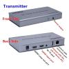 DAGIJIRD HD KVM USB Extender 4K@30HZ Over RJ45 Ethernet Cat5e/6, Up to 120M Keyboard & Mouse Ethernet Network view 2