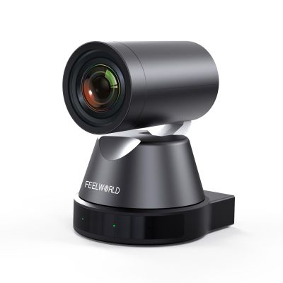 FEELWORLD 4K12X 4K PTZ Camera USB HDMI POE 12X Optical Pan Tilt Zoom, AI Auto Tracking Focus IP Remote Control for Live Streaming Church Video Conference Teaching