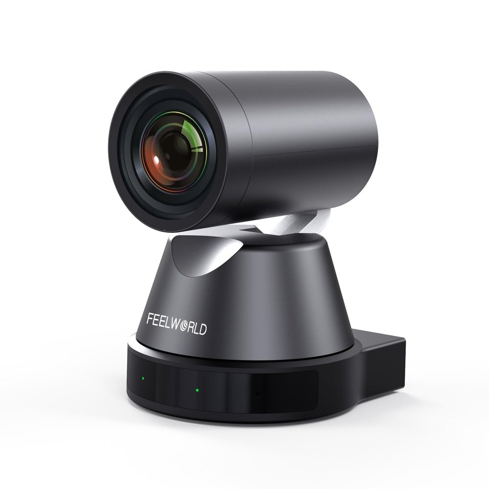 FEELWORLD 4K12X 4K PTZ Camera USB HDMI POE 12X Optical Pan Tilt Zoom, AI Auto Tracking Focus IP Remote Control for Live Streaming Church Video Conference Teaching