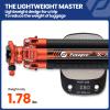 Fotopro Carbon Fiber Tripod 1.7lbs Ultralight 62 Inch Portable Compact Travel Tripod for Camera DSLR Load up to 22lbs X-Aircross 3 Lite Orange view 2