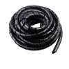 4x25Meters 30x1.5m Spiral Wrap Sleeve Tube Cable Protector Band Winding Pipe Transparent Plastic Sheath (Color : Black, Size : 20mm x 3meters) view 1