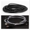 4x25Meters 30x1.5m Spiral Wrap Sleeve Tube Cable Protector Band Winding Pipe Transparent Plastic Sheath (Color : Black, Size : 20mm x 3meters) view 2