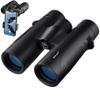 Binoculars for Adults High Powered: 12x42 HD Zoom Binocular for Bird Watching Hunting - Powerful Lightweight Waterproof Binoculars with Phone Adapter for Travel Cruise Ship Stargazing Hiking view 1