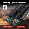 Binoculars for Adults High Powered: 12x42 HD Zoom Binocular for Bird Watching Hunting - Powerful Lightweight Waterproof Binoculars with Phone Adapter for Travel Cruise Ship Stargazing Hiking view 4