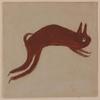 Bill Traylor : Rabbit : Archival Quality Art Print view 1