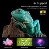 4K Support Projector with Wifi and Bluetooth, HONPOW Portable Mini Projectors for Outdoor Movies Use, Compatible with TV Stick, Laptop, Smartphone, Xbox, PS5 view 2