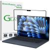 amFilm Designed for MacBook Air 15-Inch (M4 Chip/M3 Chip/M2 Chip, 2023-2025 Released) Tempered Glass Screen Protector [Zero Bubbles][9H Hardness][ Anti-Scratch][ Anti-Fingerprint], 1 Pack view 1