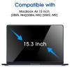amFilm Designed for MacBook Air 15-Inch (M4 Chip/M3 Chip/M2 Chip, 2023-2025 Released) Tempered Glass Screen Protector [Zero Bubbles][9H Hardness][ Anti-Scratch][ Anti-Fingerprint], 1 Pack view 2