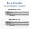amFilm Designed for MacBook Air 15-Inch (M4 Chip/M3 Chip/M2 Chip, 2023-2025 Released) Tempered Glass Screen Protector [Zero Bubbles][9H Hardness][ Anti-Scratch][ Anti-Fingerprint], 1 Pack view 3