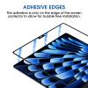 amFilm Designed for MacBook Air 15-Inch (M4 Chip/M3 Chip/M2 Chip, 2023-2025 Released) Tempered Glass Screen Protector [Zero Bubbles][9H Hardness][ Anti-Scratch][ Anti-Fingerprint], 1 Pack view 4