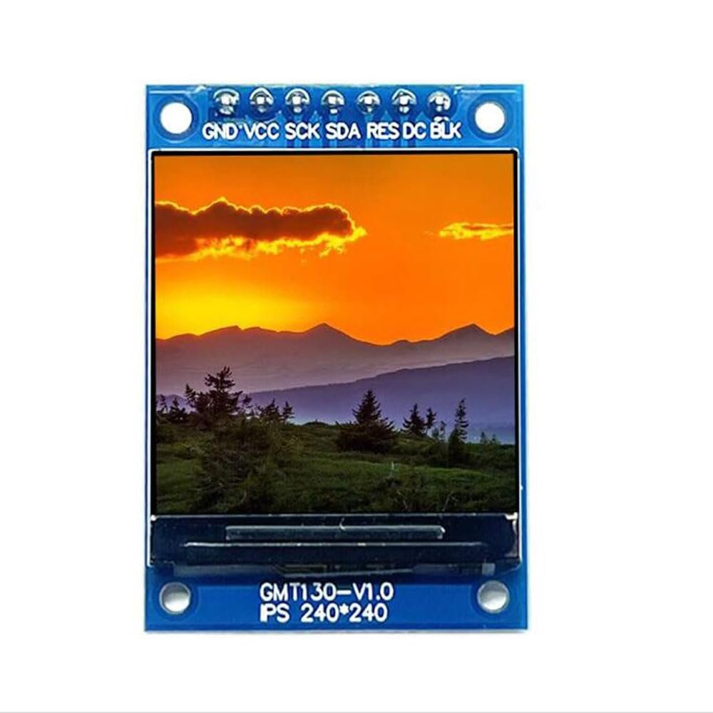 1.3 inch TFT LCD module 240 x 240 IPS HD highlight SPI serial screen (7 pin)