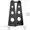 Headphone Holder Headset Stand Headphone Stand Aluminum Alloy Headphone Stand Head-mounted Universal Simple Tabletop Earphone Stand Gaming Headset Base Earphone Rack Headset Holder ( Color : Black Red view 2