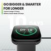 Amazfit Bip 5 Smart Watch 46mm, GPS, Amazon Alexa Built-in, Bluetooth Calling, 10-Day Battery, Heart-Rate & VO2 Max, Sleep Health Monitoring, AI Fitness Tracker App, for Android & iPhone, Black view 3