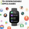 Amazfit Bip 5 Smart Watch 46mm, GPS, Amazon Alexa Built-in, Bluetooth Calling, 10-Day Battery, Heart-Rate & VO2 Max, Sleep Health Monitoring, AI Fitness Tracker App, for Android & iPhone, Black view 4