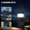 Libovgogo DF-585 Emergency LED Camping Lantern,IPX5 Waterproof Stereo Bluetooth Speaker,Hand Crank NOAA Weather Alert Radio with Solar,Portable AM FM Radio with Flashlight,5000mAH Cell Phone Charger view 2
