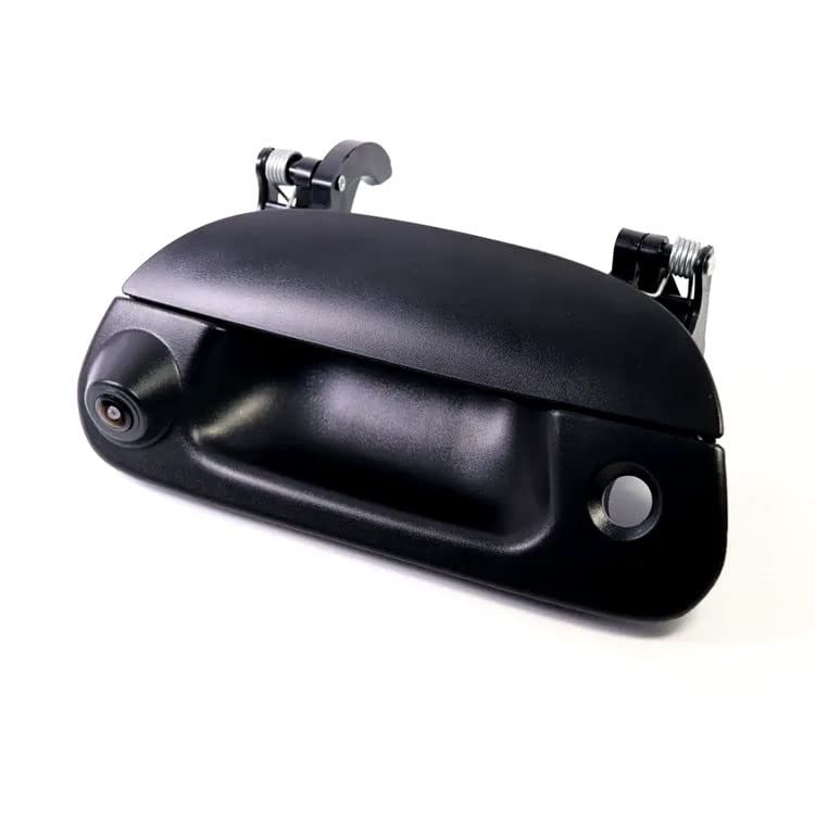 HD Trunk Handle Tailgate Car Rear View Reverse Backup Pickup Parking Liftgate Latch Handle Camera Tailgate Handle Camera for Ford F150 1997-2004, Super Duty 1999-2007, Explorer Sport Trac 2001-2005