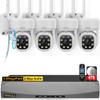Auto-Tracking & 2-Way Audio PTZ WiFi Outdoor Security Camera System Pan 5MP Wireless Cameras System 16 Channel NVR Video Surveillance DVR Set view 1