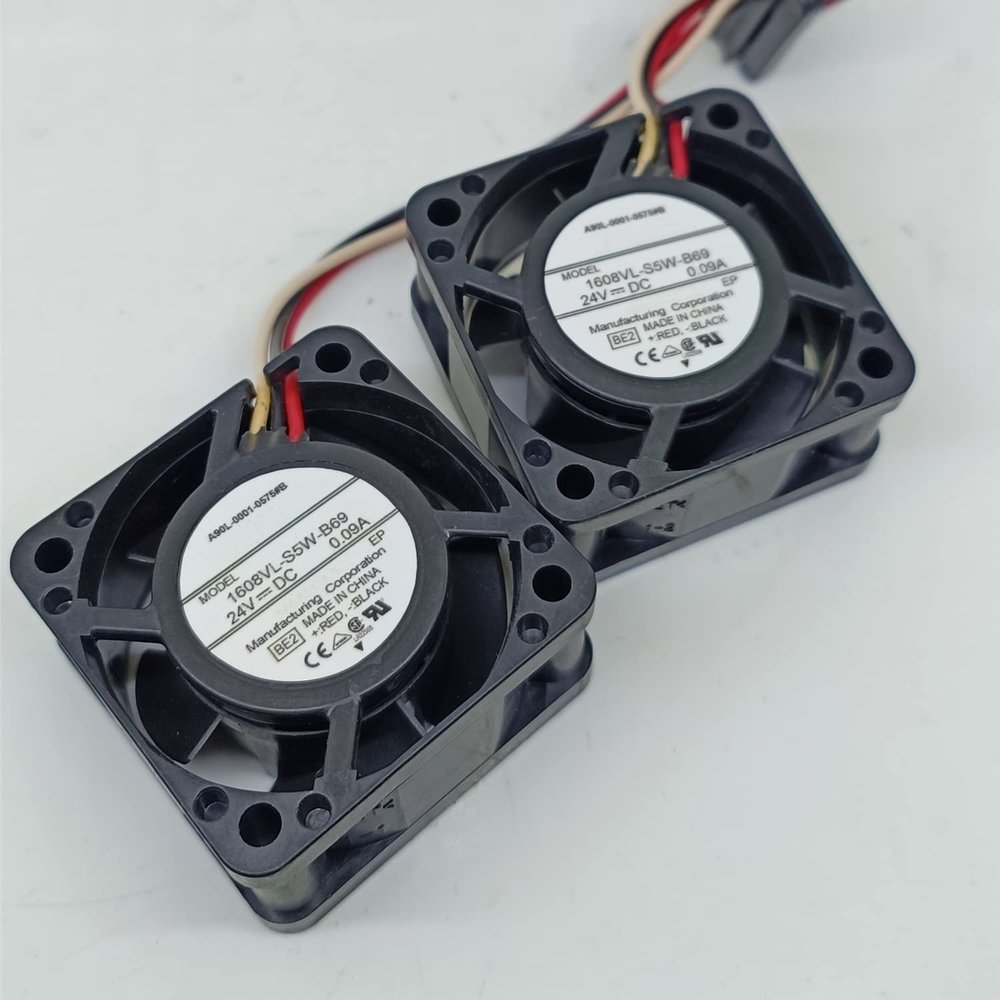 1608VL-S5W-B69 40x40x20mm 4cm A90L-0001-0575#B DC24V 0.09A 2 Fans Cooling Fan