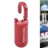Fingerprint Padlocks, 10 Pcs Fingerprint Capability Keyless Security Lock USB Charging for Doors for Backpacks for Bikes for Cabinets (Red) view 2