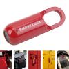 Fingerprint Padlocks, 10 Pcs Fingerprint Capability Keyless Security Lock USB Charging for Doors for Backpacks for Bikes for Cabinets (Red) view 3