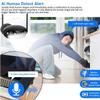 8MP POE Dual Lens Home Security Camera System with 4 Cameras, Outdoor 4K Surveillance Camera NVR Kit with Two Way Audio, Color Night Vision, Motion Detection view 3