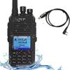 TYT MD-UV390plus 5W Digital Dual Band VHF UHF DMR Radio Waterproof IP67 Walkie Talkie with Programming Cable view 1