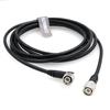 SZRMCC GPS Antenna Cable TNC to TNC Right Angle Male Connectors Extension Cable RG223 50 ohm Coaxial Low Loss Shielded Cable Black (2m) view 1
