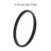 4 Point Star Filter, Anti Scratch Ultra Thin Anti Coating Star Filter Aluminum Alloy Optical Glass for Digital Cameras (67mm) view 4