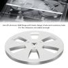 1/4 7 Inch Empty Reel Aluminum Alloy Takeup Reel, Premium Analog Recording Tape, Studio Mastering Tape, 6 Hole Open Reel Sound Tape Empty Reel Opening Machine Part view 3