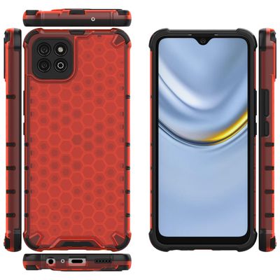 Case for Honor Play 20 Cover,Case for Honor Play 20 Case 2-in-1 Phone Case Cover Red