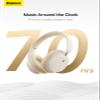 Baseus Suchawki bezprzewodowe Bowie D05 (Creamy-White) view 3