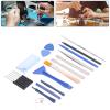 22pcs Abs Repair Kit Kit Stainless Steel Phone Screen Cleaning Opening Disassembly Tool Repair Kit view 4