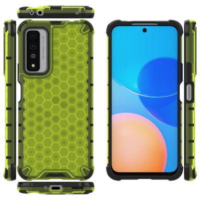 Case for Honor Play 5T Pro Cover,Case for Honor Play 5T Pro Case 2-in-1 Phone Case Cover Green