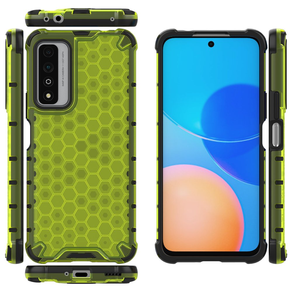 Case for Honor Play 5T Pro Cover,Case for Honor Play 5T Pro Case 2-in-1 Phone Case Cover Green