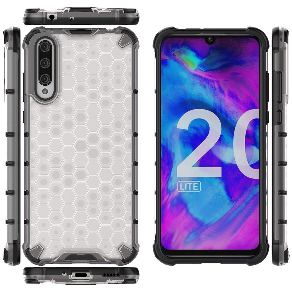 Case for Honor 20 lite Cover,Case for Honor 20 lite Case 2-in-1 Phone Case Cover White